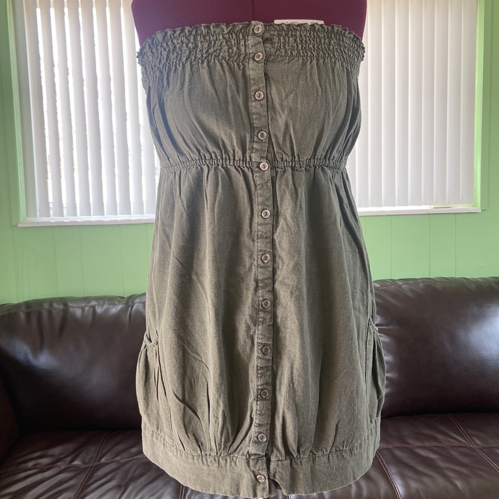 Y2K Care N Sport linen dress